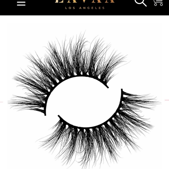 LAVAA Los Angeles Flirty Lash Set 3D Mink Lashes up to 30 wears per pair NWT - Picture 3 of 4